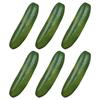 6Pcs Realistic Simulation Vegetable Models Artificial Vegetable Toy Kitchen Vegetable Decoration for Display Photography