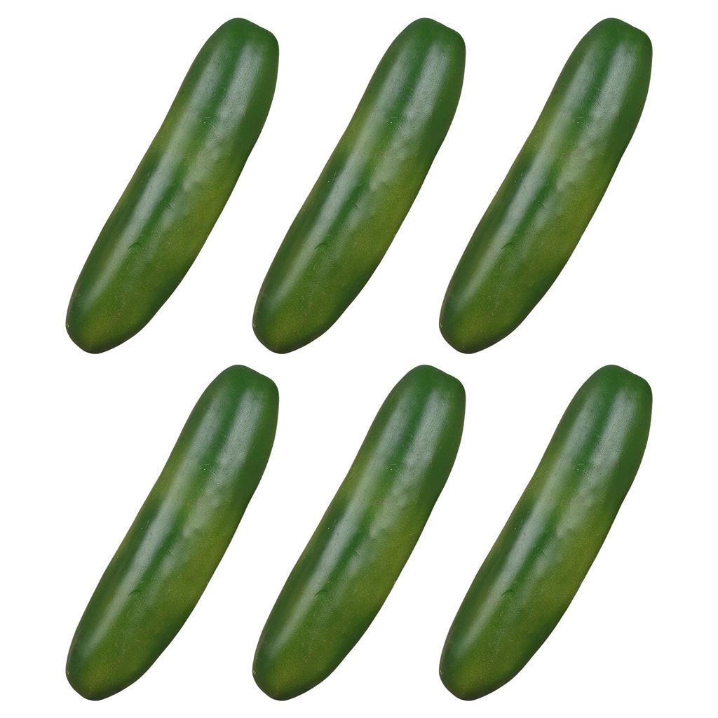 6Pcs Realistic Simulation Vegetable Models Artificial Vegetable Toy Kitchen Vegetable Decoration for Display Photography