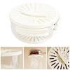 Drain Basket Multifunctional Fruit And Vegetable Strainer with Handle Covered Storage Container for Kitchen