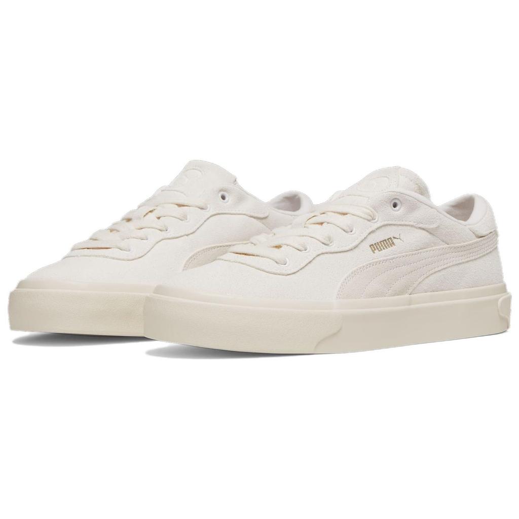 Puma Capri Royale Замшевая амортизация Низкие кроссовки Женские кроссовки Белый 393752-04