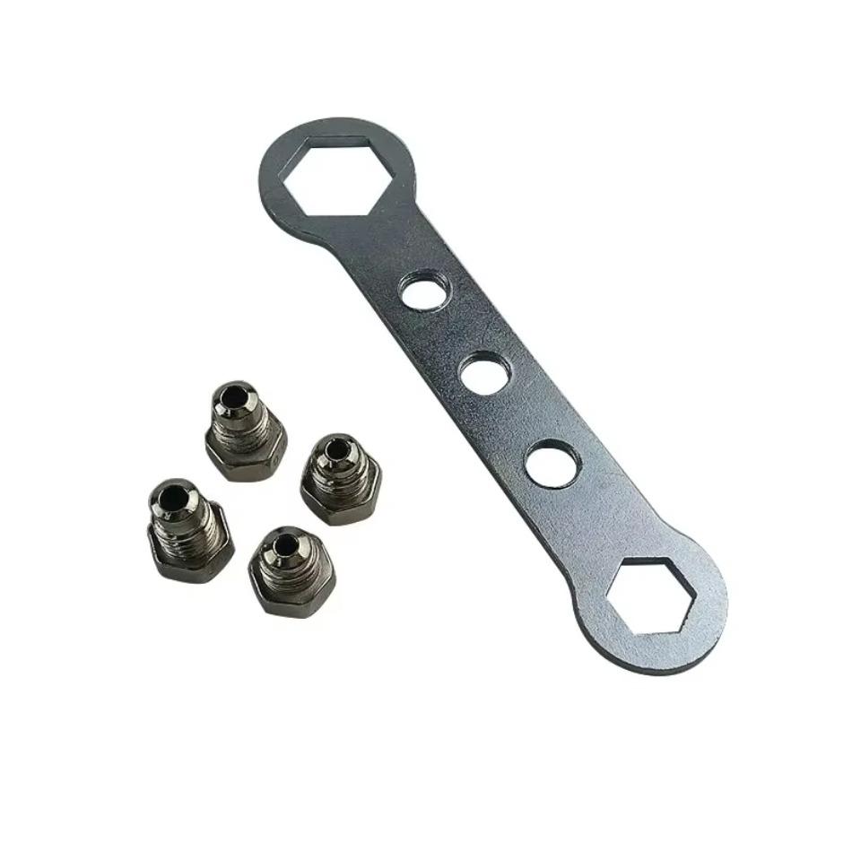 1 шт. Электрический пистолет для заклепочных гаек, инструмент для клепки, беспроводной адаптер для заклепочной дрели, набор аксессуаров для электрического заклепочного пистолета, инструмент