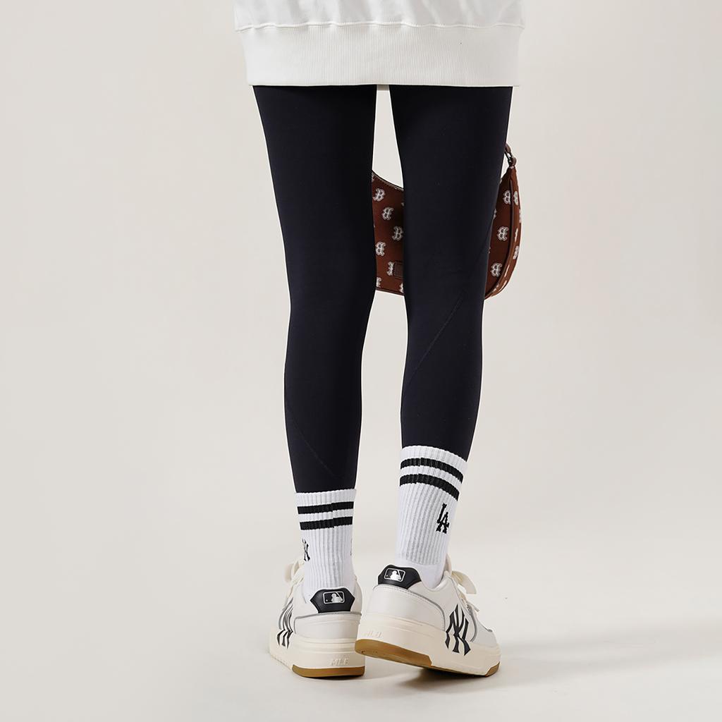 New MLB Leggings Women's Black 3FLGB0124-50BKS