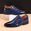 Men'S Casual Business Leather Shoes Men Classic Retro Monk Shoe Dress Office Mens Slip-On Outdoor Wedding Party Flats New