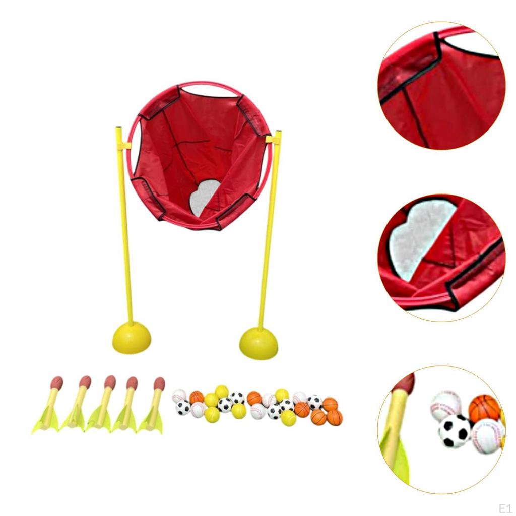 Игрушка-обруч для метания мяча Баскетбол Подарочная игрушка на день рождения, координация рук и глаз, Мини