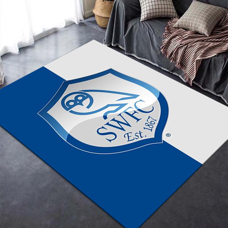 2025 New sheffield wednesday Carpet Rug for Living Room Bedroom Home Sofa Decoration,Kids play Non-slip Floor Mat84