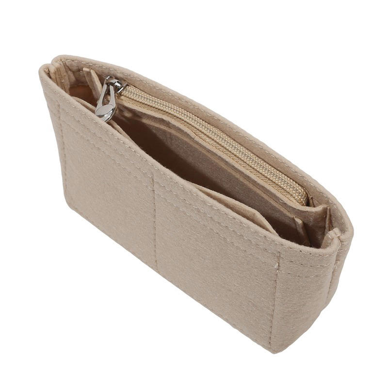 1шт войлочная вставка для сумки-органайзера для косметики, войлочная вставка для кошелька, вставная сумка, войлочная внутренняя сумка-пузырь