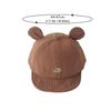 Cap Cartoon Baseball Cute Baby Bear Breathable Cotton Infant Boy Girl Peaked Cap Spring Casual Travel Toddler Sun Hats