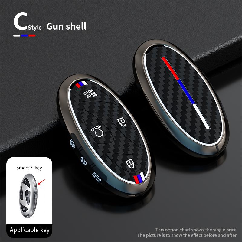 5 7 Кнопок Сплав Цинка + Силикон Чехол-Крышка для Ключа Автомобиля Для Hyundai Kona Ev Grandeur GN7 IONIQ 6 2025 2025 Защитная Оболочка для Пульта Дистанционного Управления