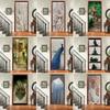 Креативная наклейка-фреска на дверь, отклеивающаяся и клеящаяся обои для двери, водостойкие, самоклеящиеся, съемные, обертка-постер для двери, для ремонта и декора комнаты дома