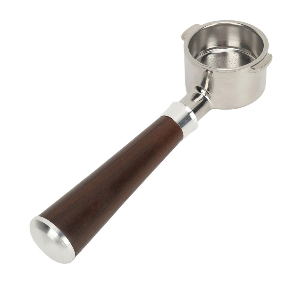 51 мм бездонный портафильтр с 2 ушными насадками для кофеварки Delonghi из нержавеющей стали бездонный