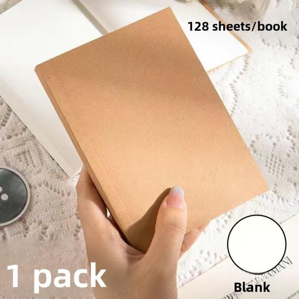 Карманный блокнот A6 256 страниц 128 листов Блокнот Новый Маленький блокнот