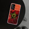 Morocco Flag Coat Of Arms Symbol Phone Case for Samsung Galaxy A17 A16 A26 A36 A56 A57 A37 A15 A25 A35 A55 A14 A24 A34 A54 A13 A