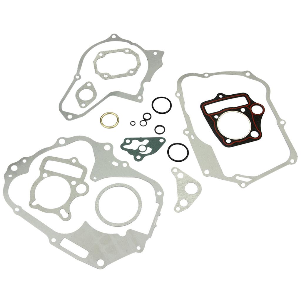 Совместимо с 110CC Dirt Bike Go Karts ATVs Мотоциклетный двигатель Цилиндр Верхний конец Картер Статор Крышка сцепления Комплект прокладок