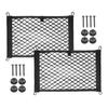 Set of 2 Car Cargo Net Trunk Storage Net, BetterJonny 10.8 X 17.7 Inches