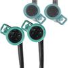 4PCS Oxygen O2 Sensor 1 & 2 For Ford Mustang 1999 2000 2001 2002 2003 2004 2005 2006 2007 2008 2009 2010 3.8L/3.9L/4.0L/4.6L/5.4L Upstream +