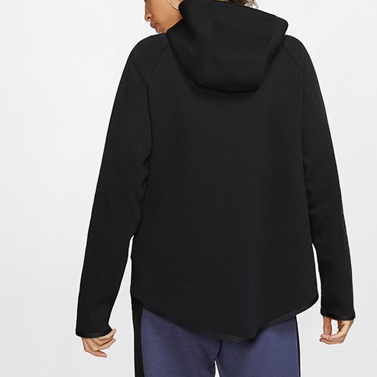 Nike Куртка с капюшоном из технического флиса, женская верхняя одежда, черная BV7566-010