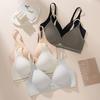 Seamless Bra Women's Soft Support Comfortable Underwear Women's Thin Close-in Bra No Underwire Bra Push Up Bra