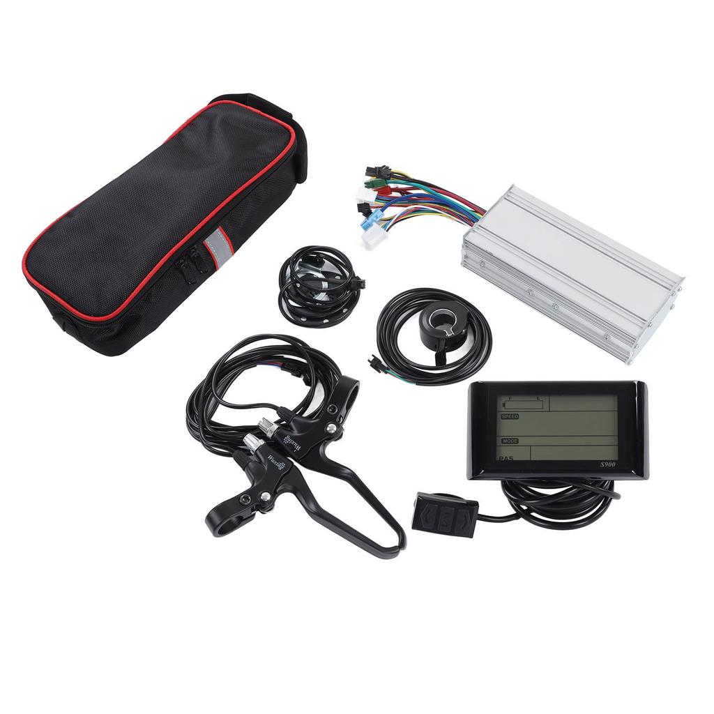 Комплект для переоборудования электровелосипеда 35А для контроллера с разъемом Anderson, панель S900, тормозные ручки и дроссельная ручка под большой палец для модернизации