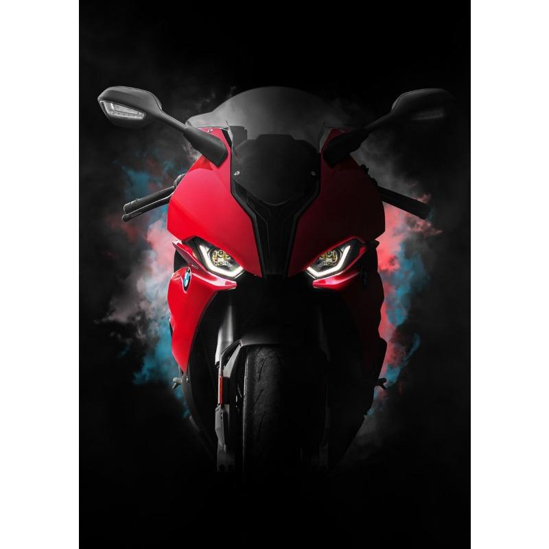 Moto Faces Posters and Prints S1000RR 3rd Gen Ninja ZX10R KRT CBR1000RR R SP Wall Art HD Picture Canvas Painting Room Home Decor
