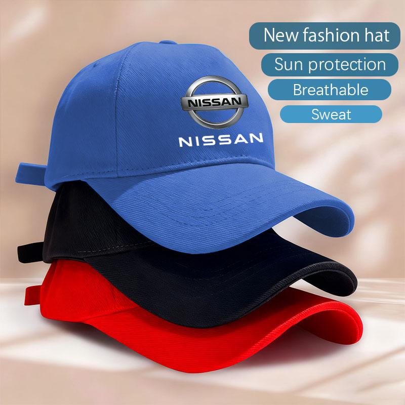 Fashion Women Men Baseball Caps Female Male Sport Cap Sun Hat Headrest For Nissan J10 X-Trail Qashqai Juke Leaf Micra NOTE