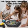 Rubber Band Triangle Board Game Geometry Learning Focus Interactive Logic Training Parent-child Pegboard Educational Chess Strategy Game