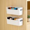 2pcs Wall-Mounted Storage Boxes, Modular Wall Organizer with Vertical Surface Optimization - Tool-Free Mounting System