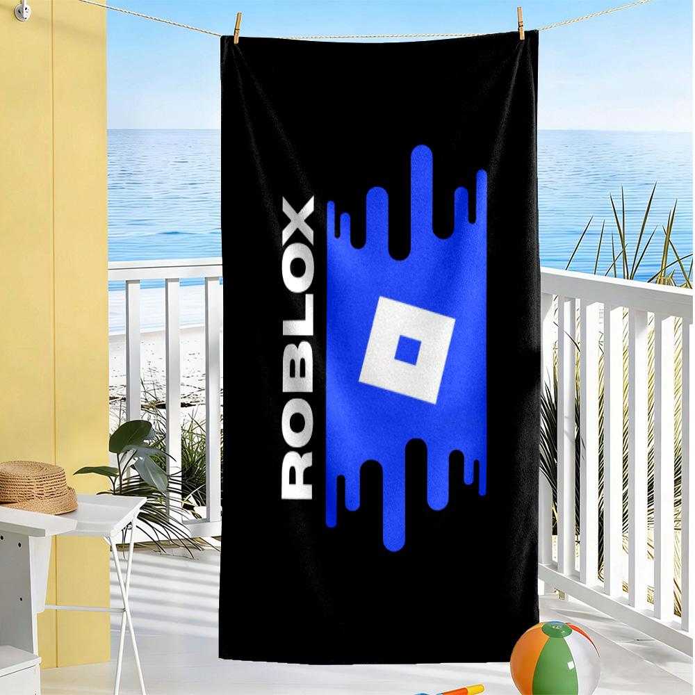 Roblox Beach Towel Super Soft Absorbent Comfortable Lightweight Suitable for Sports, Travel, Swimming, Yoga, Bathroom, Beach, And Pool