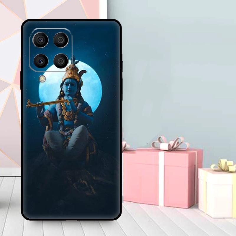 Indian God Lord Krishna Case For Samsung Galaxy M56 M52 M32 M53 M16 M11 M21 M31 M35 M12 M13 M14 M15 M36 M55 M34 M54