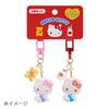 Набор из 2 брелоков Sanrio Улыбающаяся Мелоди 645559 (Совпадающие лица)