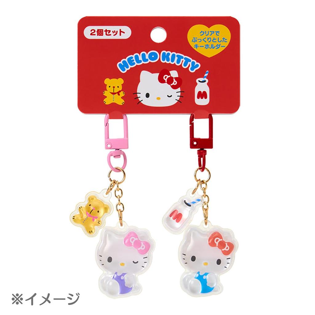 Набор из 2 брелоков Sanrio Улыбающаяся Мелоди 645559 (Совпадающие лица)