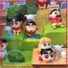 Official Crayon Shinchan Shiro' S Daily Life Series  Cute Anime Figure  Trendy Children'S Gift Customizable Toy