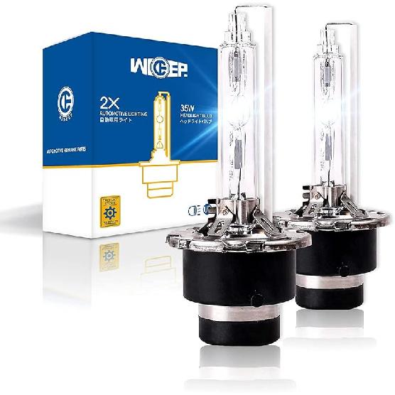 Лампы головного света D4S, ближний и дальний свет, 6000K, 35W HID, сменные лампы для 66440 42402 42402WX, 2 шт.