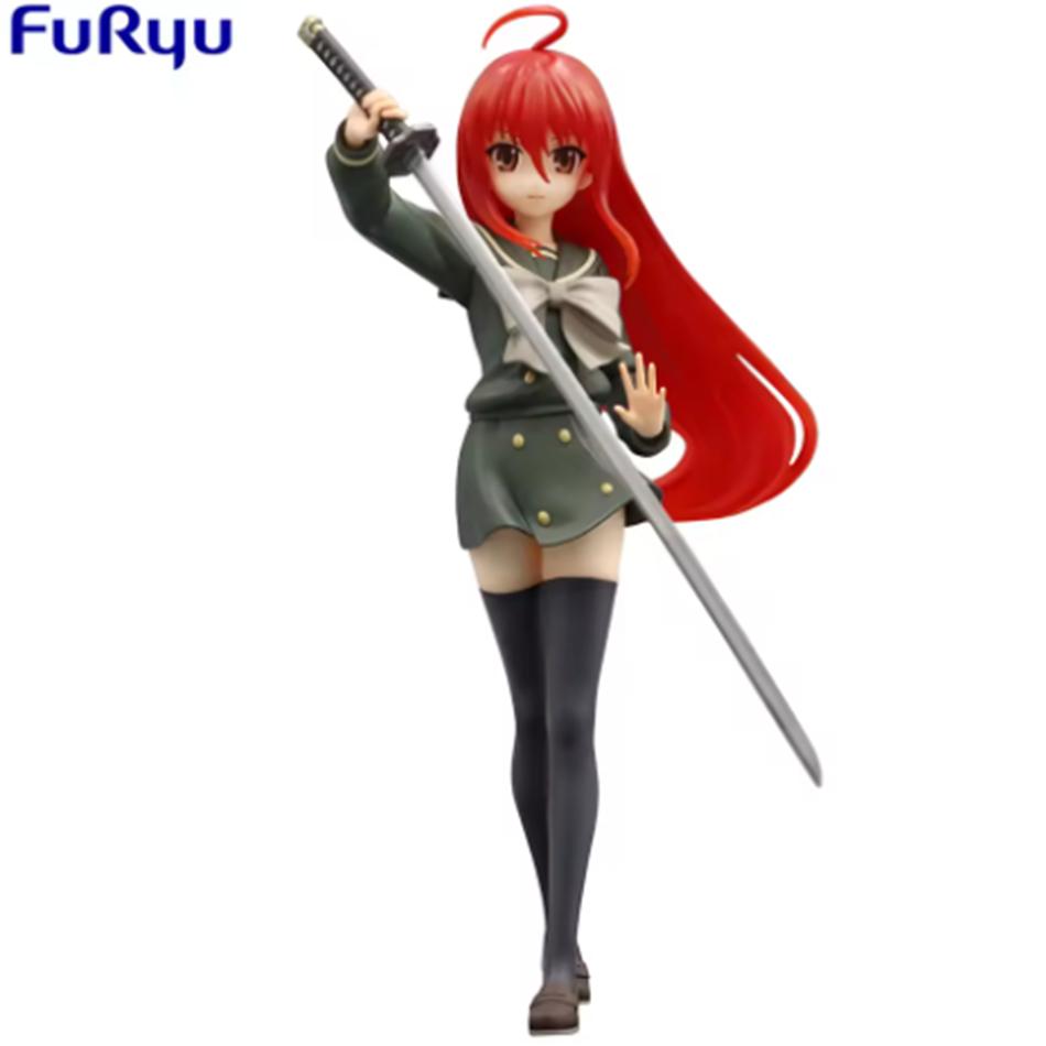 Оригинальные фигурки действий Shana из Shakugan no Shana, Шана, Накажи преступление, ПВХ, Коллекционная модель, Украшение, Аниме, Мультфильм, Модель, Подарок
