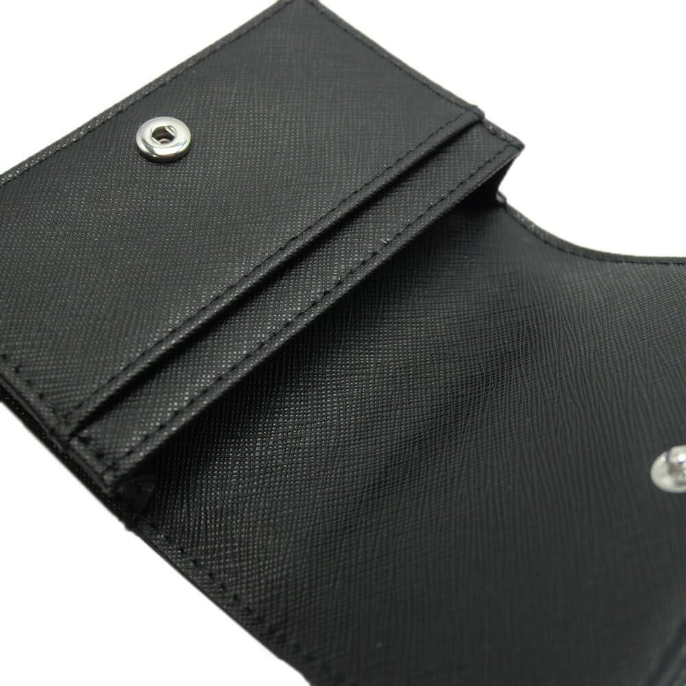 Emporio Armani Card Business Card Y4R576 Black Men's Case, Holder, Y138E, [Used]