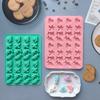 Силиконовая форма для шоколада, мармелада, льда, выпечки печенья, конфет, пудинга, 32 ячейки, Звезда Моря, Морская Звезда