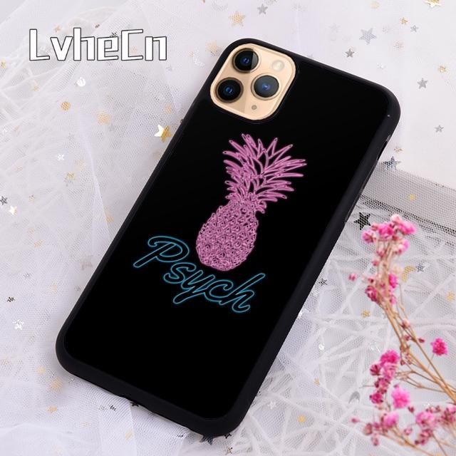 Psych Pineapple Phone Case Cover For iPhone 17 Air 14 15 16 16e 13 12 Max Cover For Apple 11 Pro Max Plus