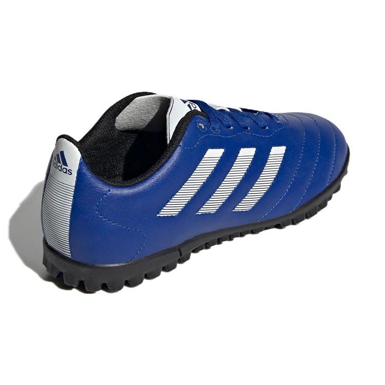 adidas VIII TF J Синтетическая кожа Нескользящие Износостойкие Низкие Детские Футбольные Бутсы Синие GW6161