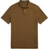 Polo Однотонная рубашка-поло с вышивкой пони Мужские топы Коричневый 710534735-463