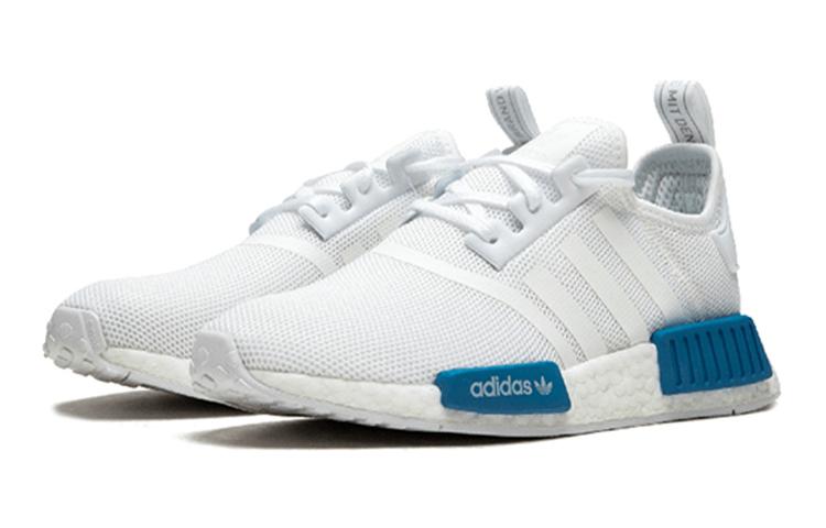 adidas NMD R1 Cloud White Bright Blue Молодежные AQ1785