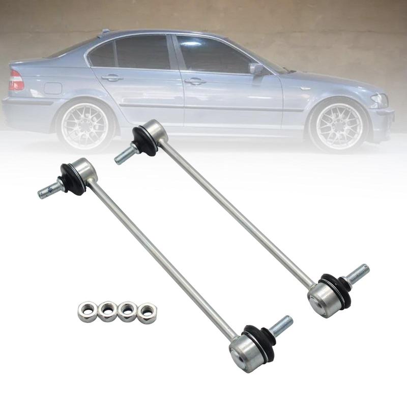 2Pcs Front Sway Bar Stabilizer Link 31351095694 Practical Assembly Premium Professional Portable Replace for BMW E85 E46