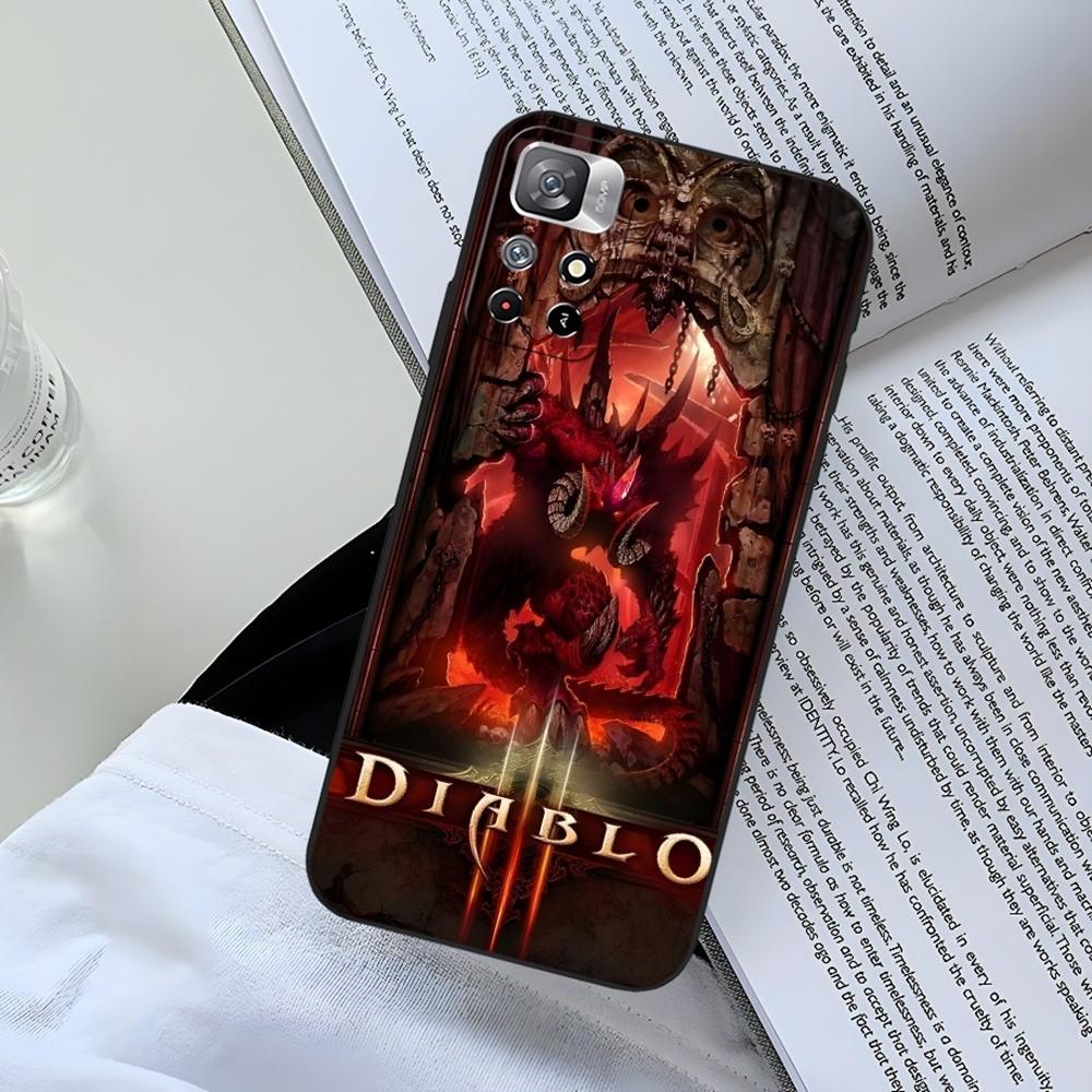 Горячая игра Diablo Чехол для телефона для Xiaomi Redmi Note 14 13 12 11 9 Ultra 10 Lite Poco F4 F5 X5 Pro Plus Чехол