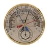 ABUO-4Pcs 5Inch Min Max Thermometer Hygrometer Wall Mount Analog Indoor Outdoor Anti Rain Temperature Humidity Meter
