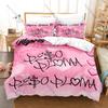 Mexican Star Peso Pluma Duvet Cover + 2 Pillowcases, Stylish Printed Bedding Set for Daily Use & Fan Gift