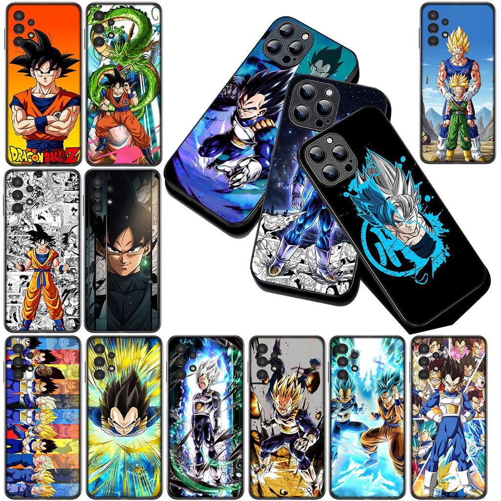 Cover for Samsung Galaxy S20 S22 S21 FE Ultra Plus A07 A17 A15 A16 A25 A57 A37 Casing Phone Case Comics Vegeta Dragon Gokus Ball