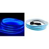 1.2M Car Dynamic Scan Hood LED Daytime Running Light Strip Flexible Engine Cover Decoration Light Bar Flowing Atmosphere Light