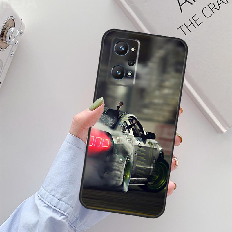 Чехол для Realme C67 C61 C75 C55 C53 C51 C21Y C25S GT 6 6T 5 GT7 Pro 10 11 12 13 14 Pro Plus с рисунком "Гонщик"