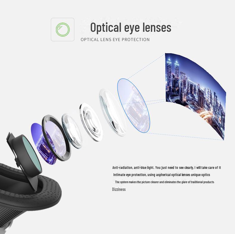 Новые очки виртуальной реальности Fantasy Magic Mirror: Шлем виртуальной реальности 3D с защитой глаз