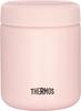 Термос с вакуумной изоляцией для супа и обеда 300 мл розовый серый JBY-551 P-GY