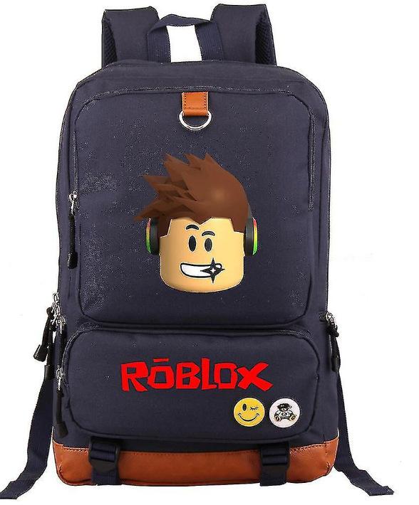 Рюкзак Roblox из виртуального мира, мужская и женская дорожная сумка, сумка для компьютера, школьный рюкзак для студентов, рюкзак с аниме-мультяшным рисунком