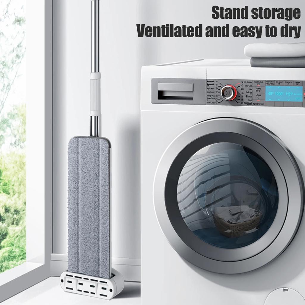 Плоская швабра из микрофибры с вращением на 360°, с функцией свободного отжима, для уборки пола, с 4 насадками для швабры, ленивая швабра, бытовые чистящие средства, новые